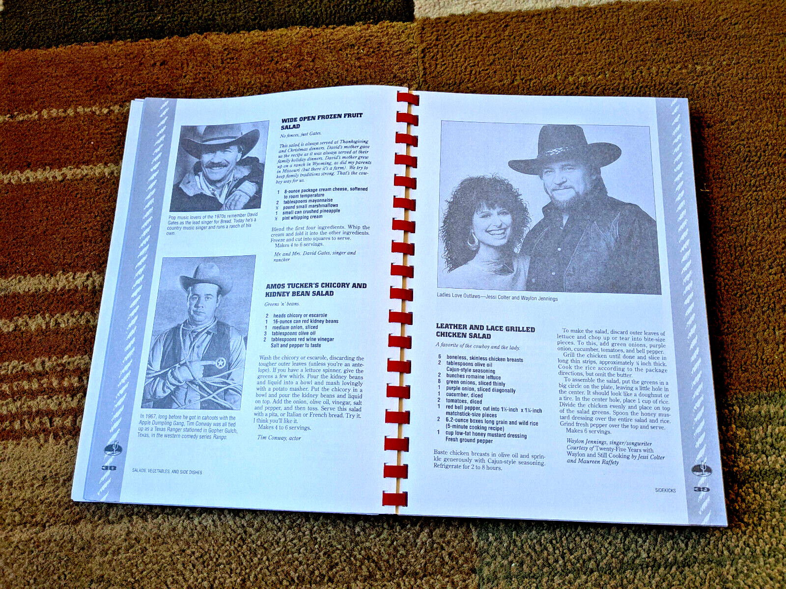 The All-American Cowboy Cookbook Home Cooking On The Range Ken Beck & Jim Clark