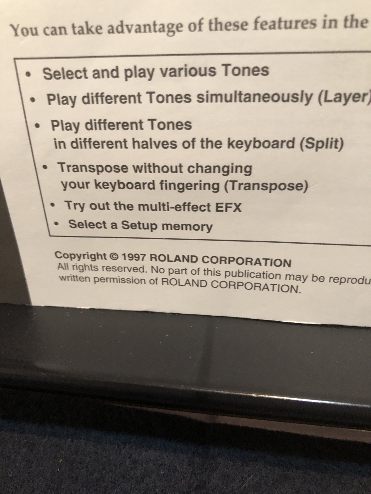 Roland RD-600 Owner&rsquo;s Instruction Manual: 80 Pages