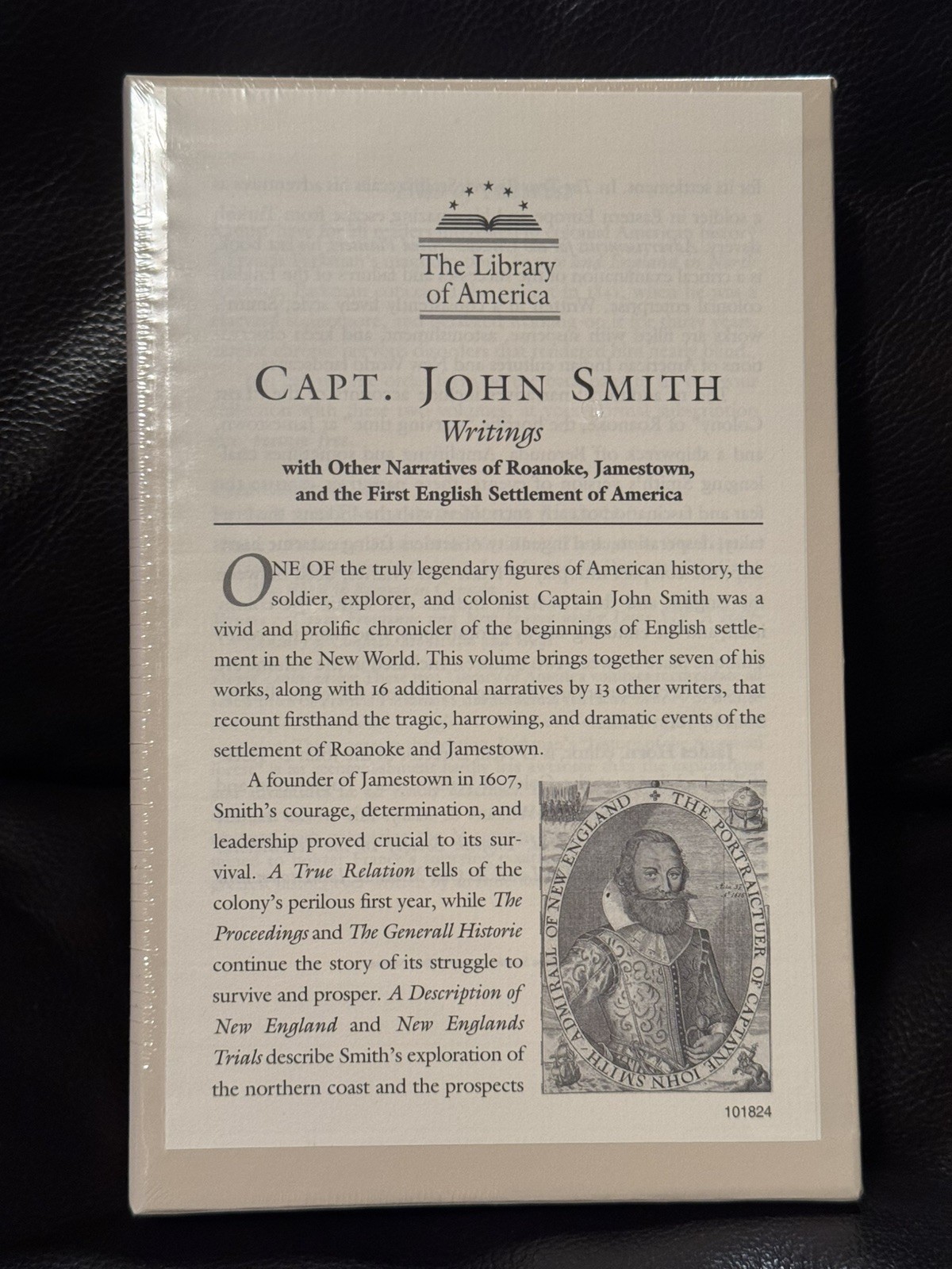 Captain John Smith Writings with Other Narratives The Library Of America – NEW!!
