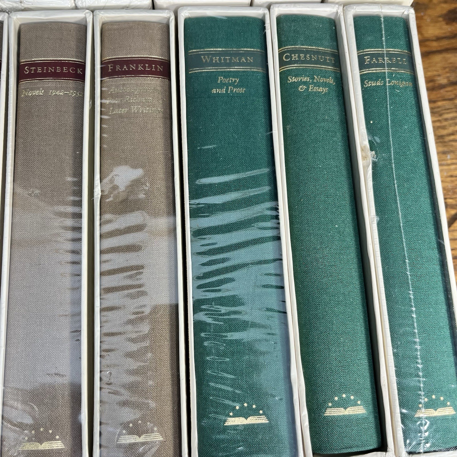 The Library Of America Books with Slipcases Lot Of 31 Mixed Authors Classics