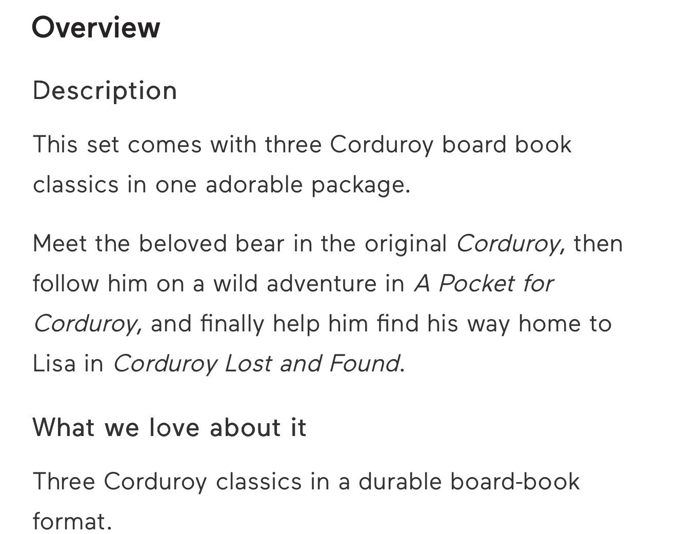 Corduroy&rsquo;s Little Library by Don Freeman (2024, Picture Book)