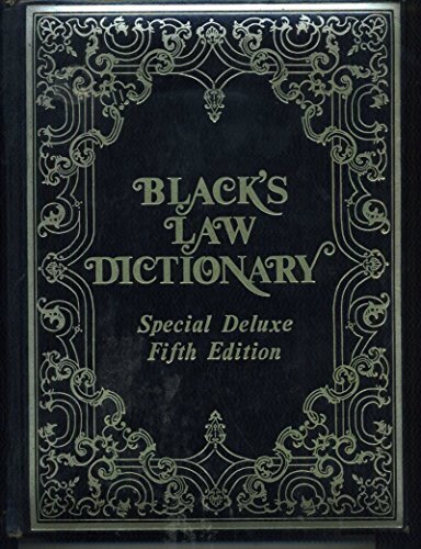Black&rsquo;s Law Dictionary by Henry Campbell Black