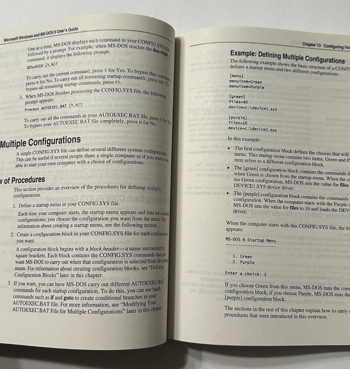 RARE: 1993 « AST Computer » branded – Windows & MS-Dos 6.2 User Guide – Book ONLY