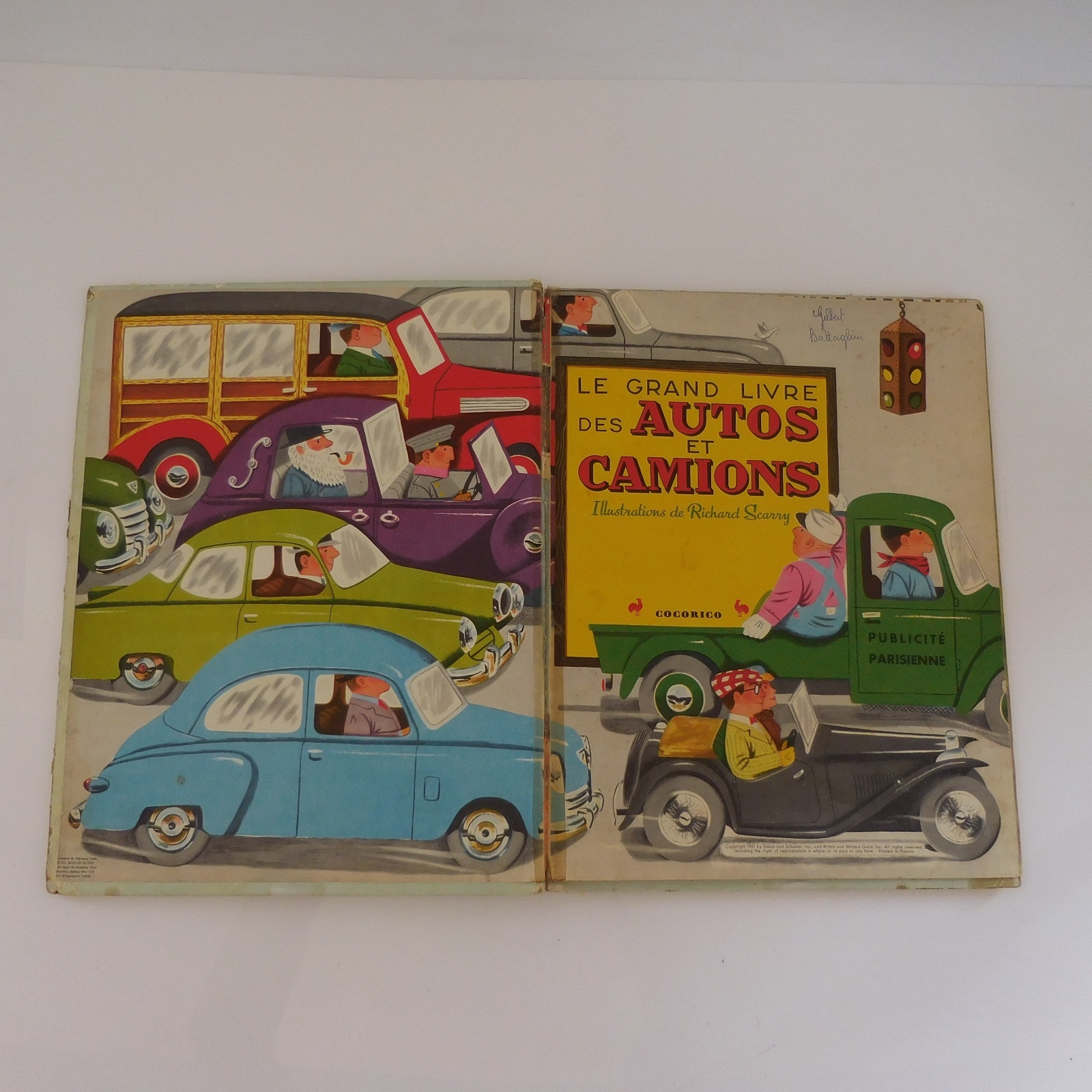 2 Lbs Vintage Autos Camions Sciences Garcons Filles 1952-1956