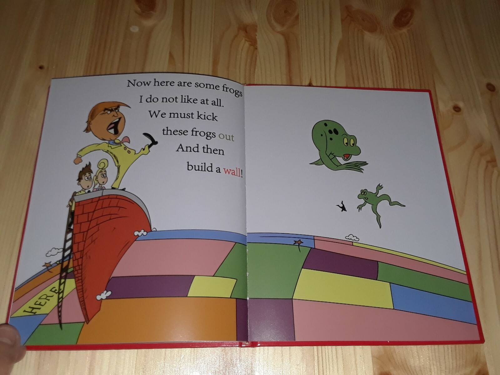 « Hardcover » Winners Aren&rsquo;t Losers Children&rsquo;s Book Donald Trump Jimmy Kimmel Maga