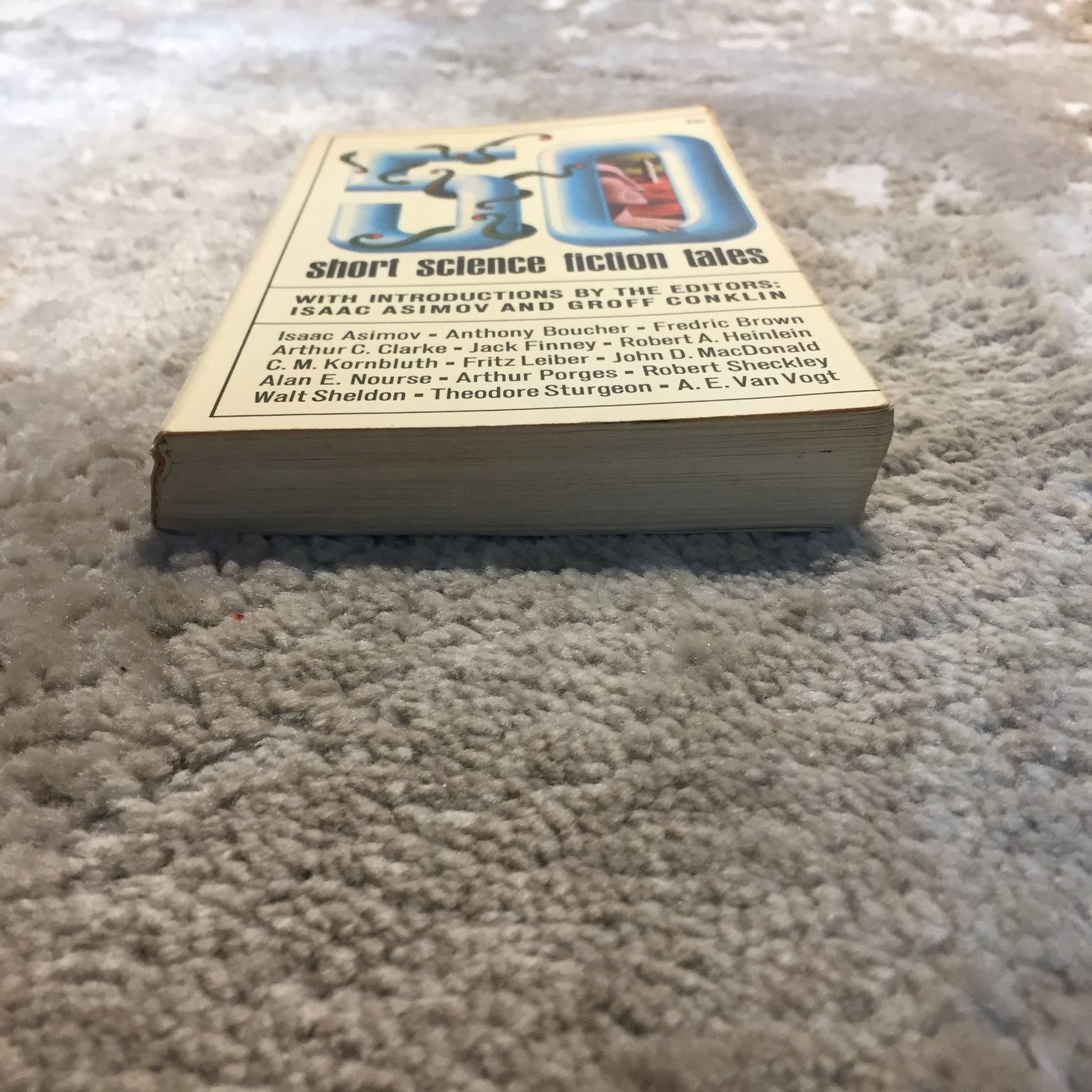 50 Short Science Fiction Tales Asimov Conklin 1968 Anthology Collier Books PB SF