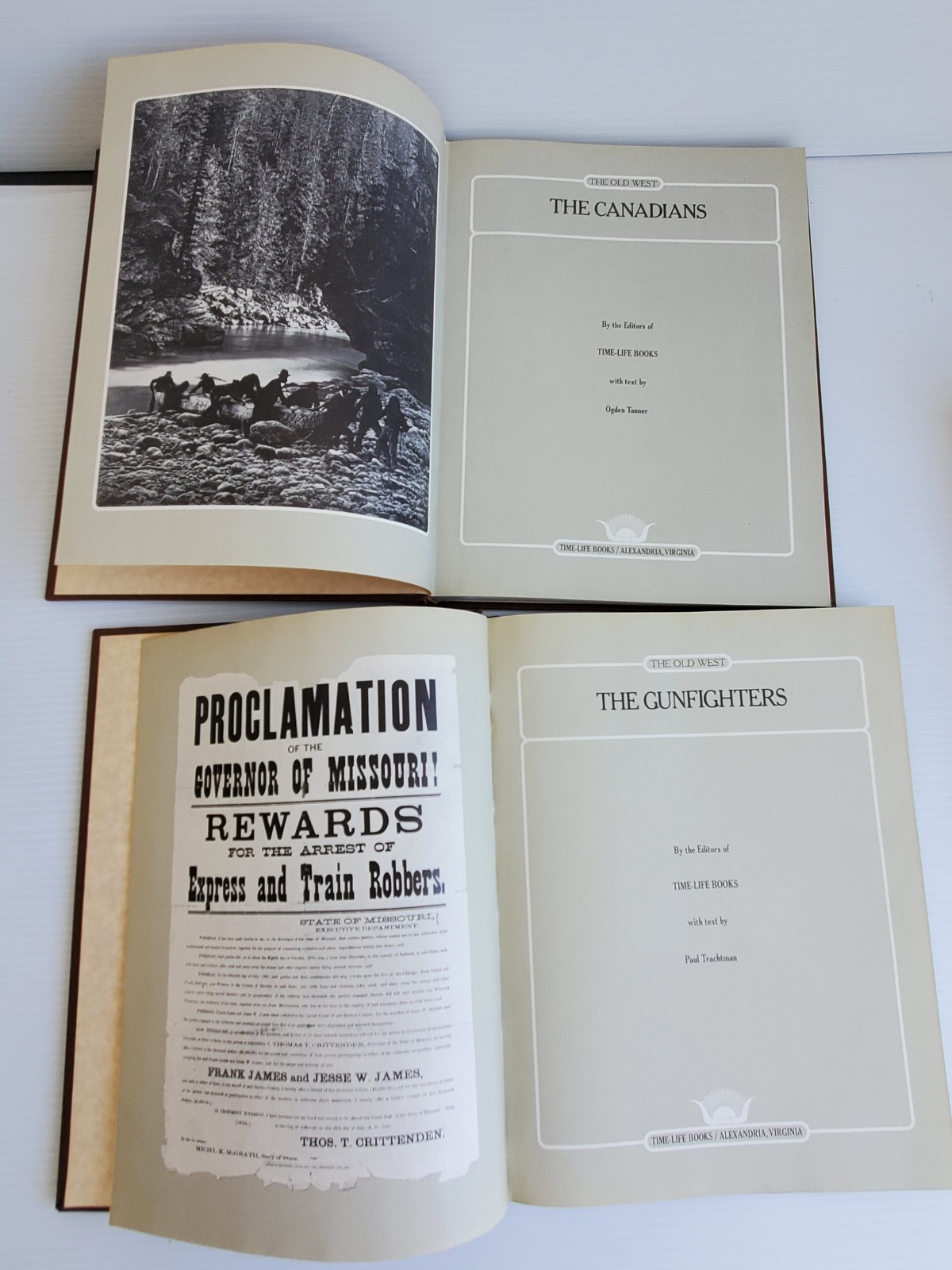 Time-Life Books « The Old West » series Lot of 14 books Amazing New Condition 1973