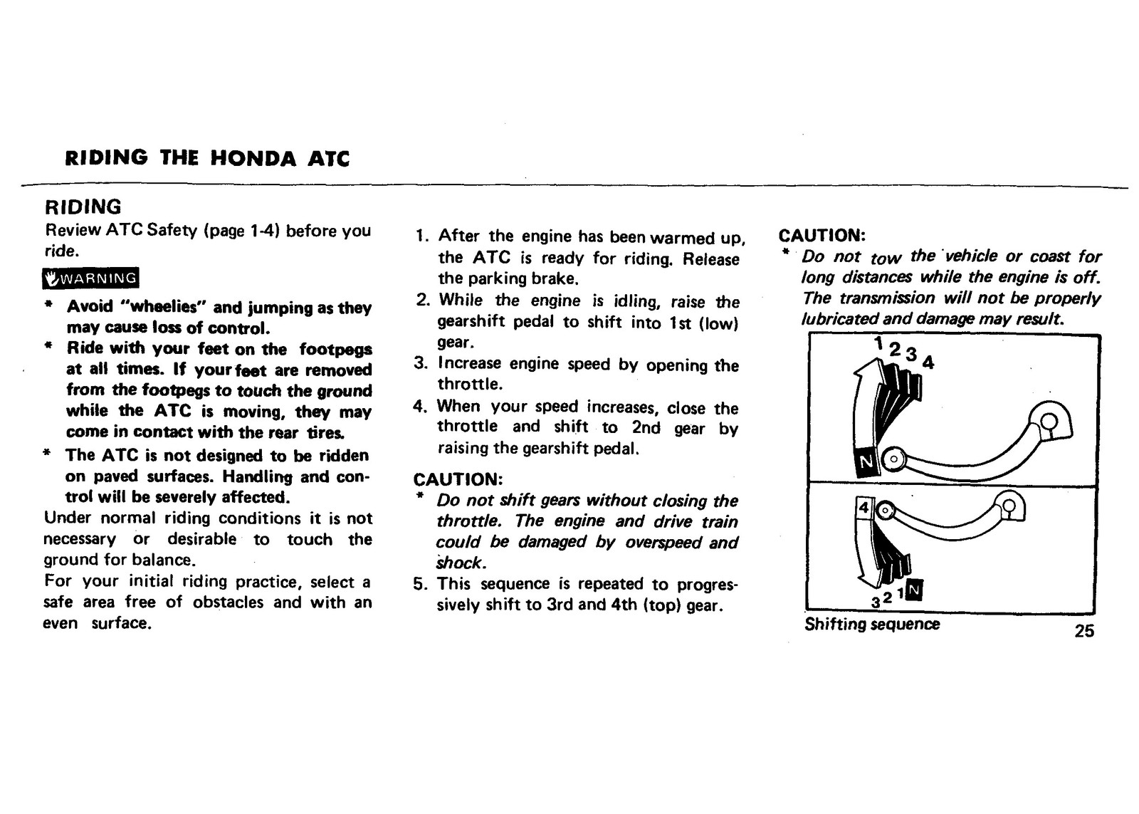 HONDA ATC70 All-Terrain Cycle Owners Manual 1985 – WIRE BOUND – TOUGH COVERS