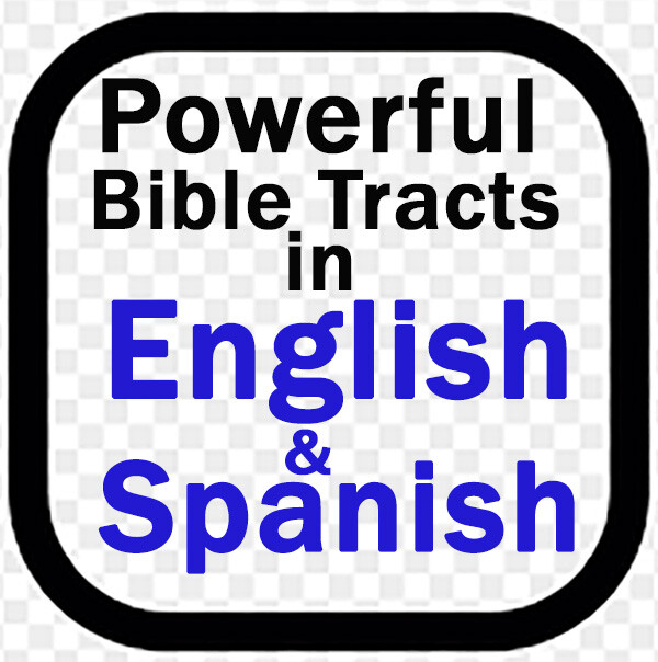 « ENGLISH & SPANISH Tracts, 20 Pages Each, Pack of 40 units, Powerful & Colorful