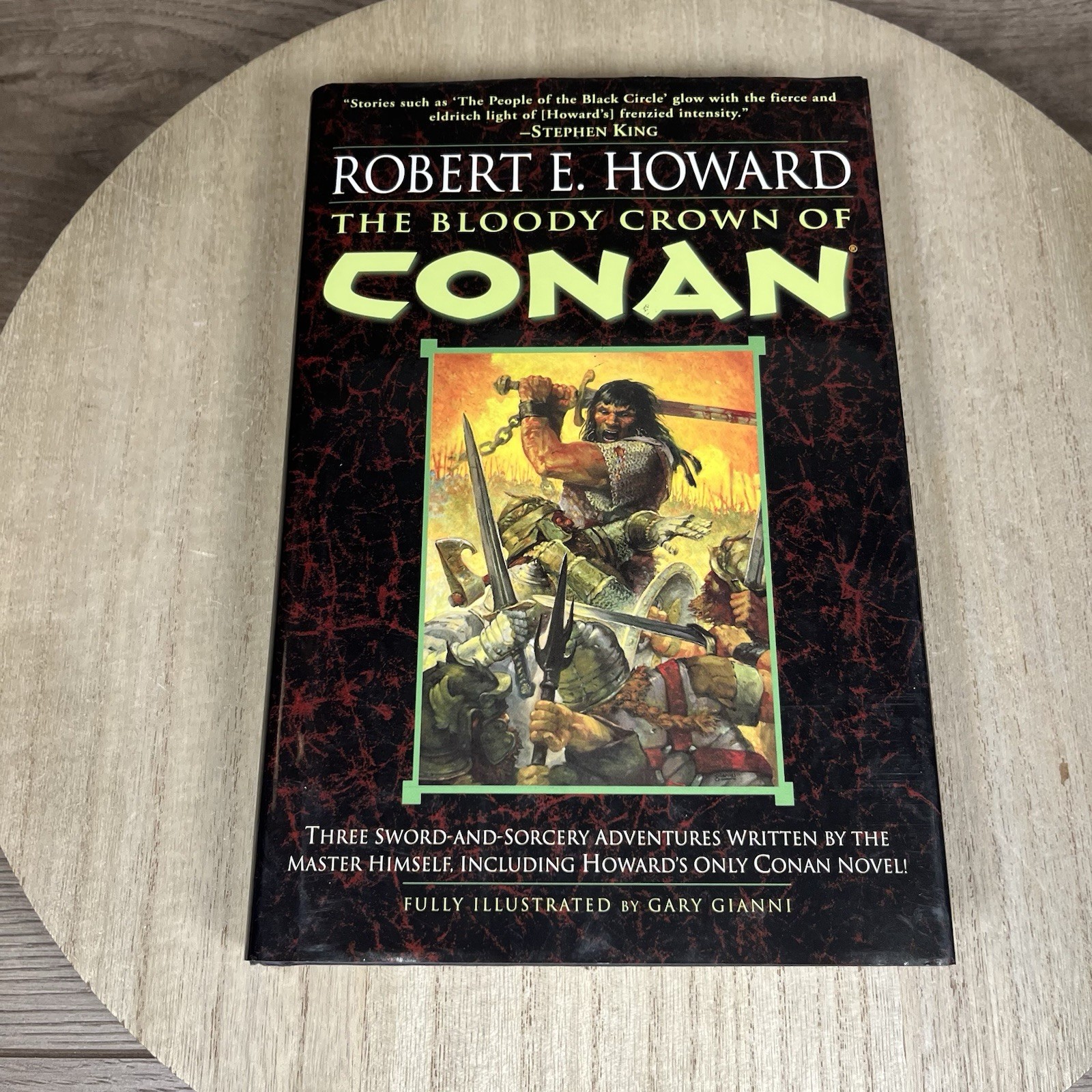 The Bloody Crown of Conan (Conan the Barbarian) Robert E. Howard Hardcover Book