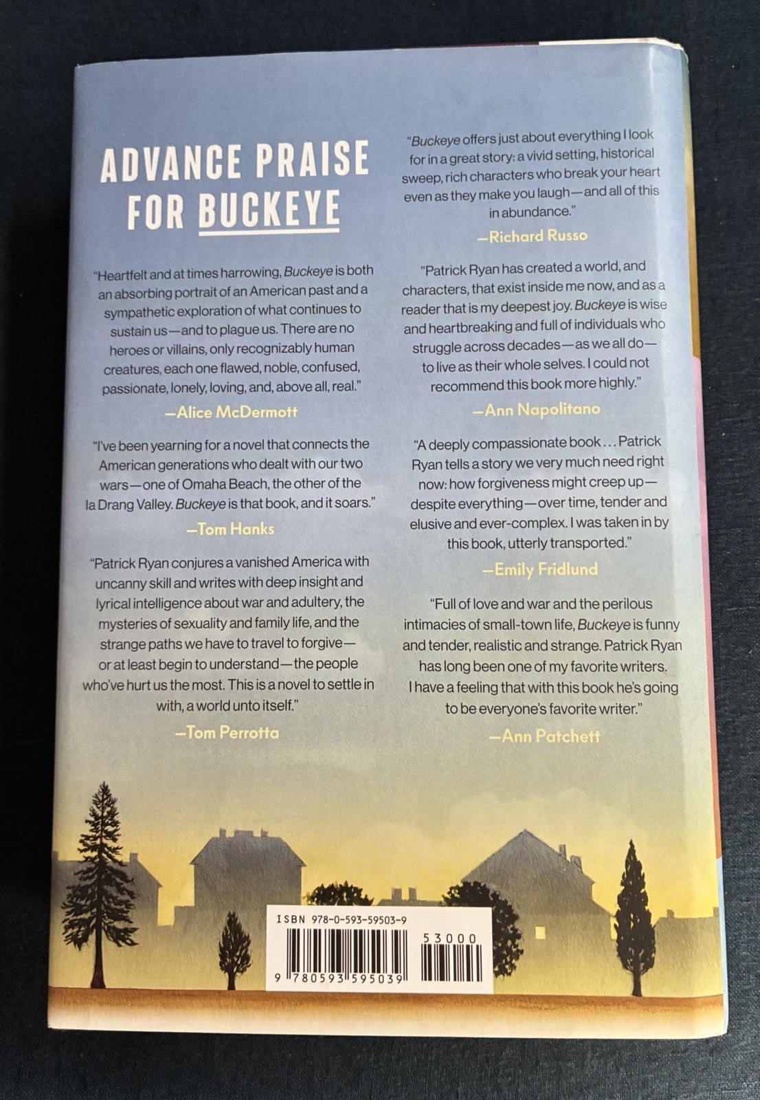 Buckeye a Read with Jenna Pick by Patrick Ryan 2025 hc Book Hardcover VERY GOOD