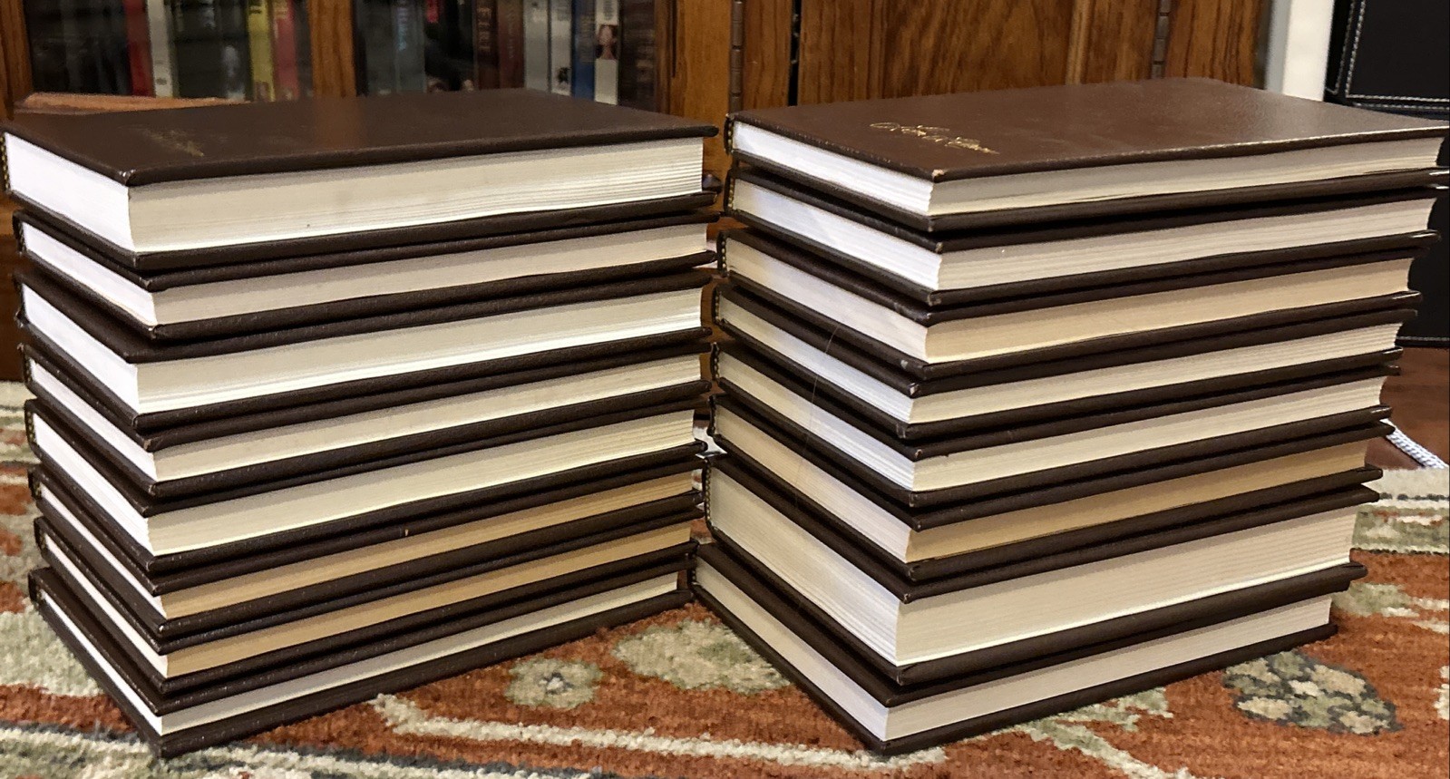 Louis L&rsquo;Amour Leatherette SACKETT Collection Nearly Complete 15 Vol & Companion