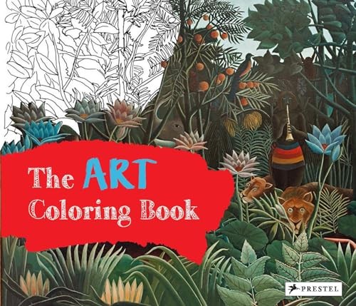 The Art Colouring Book (Colori – VERY GOOD