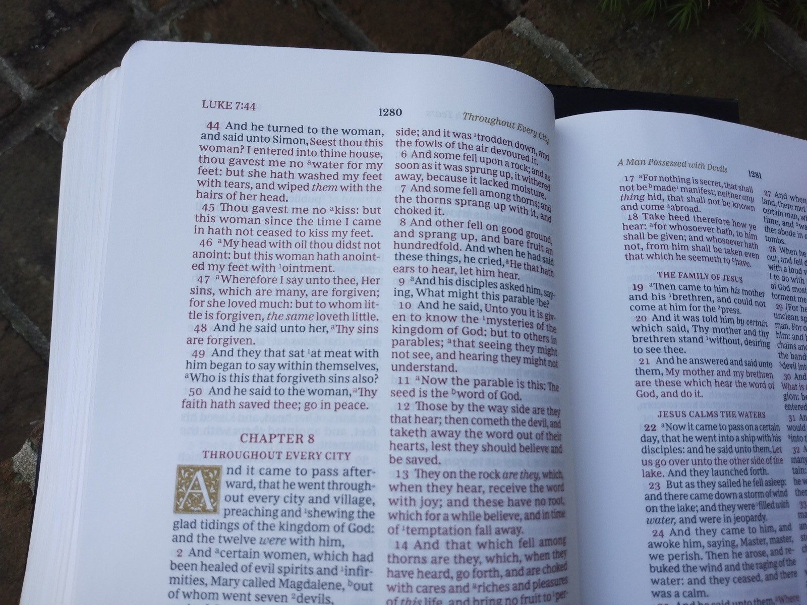 Kjv, Wide-Margin Reference Bible, Sovereign Collection, Genuine Leather, Black,