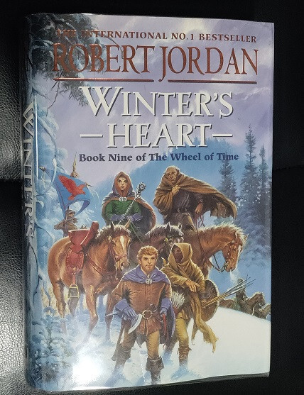 Robert Jordan Winter&rsquo;s Heart UK Hardcover Wheel of Time Very Good+ / Near Fine