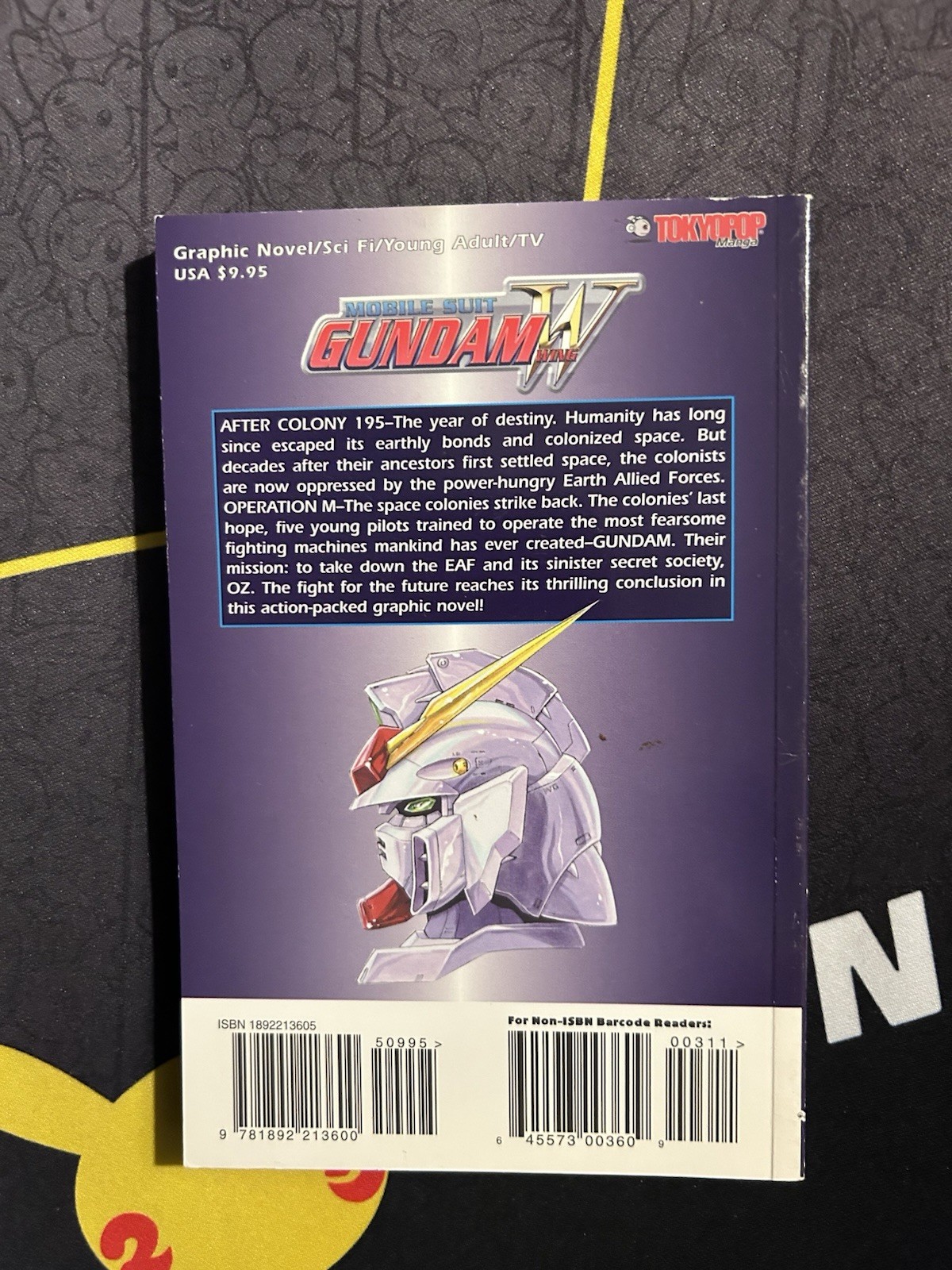 3 MOBILE SUIT GUNDAM WING SOTSU AGENCY MANGA GRAPHIC NOVELS 1,2,3