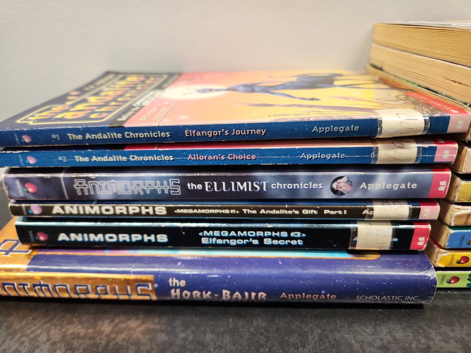 Lot of (15) Animorphs & Andalite Book Lot K.A. Applegate Series, No Duplicates