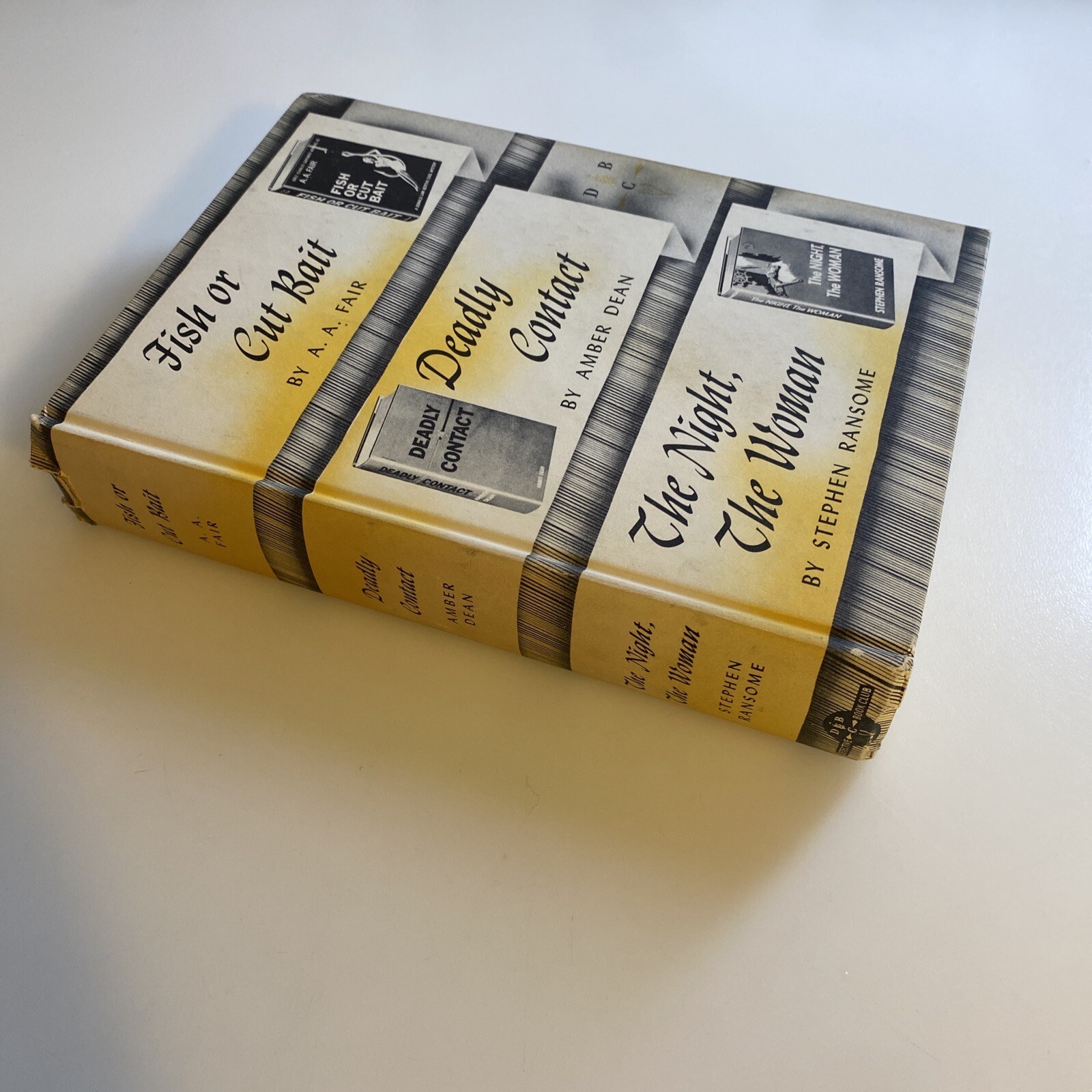 Detective Book Club – Walter J. Black (Hardcover, 1963 Fish or Cut Bait h29 c