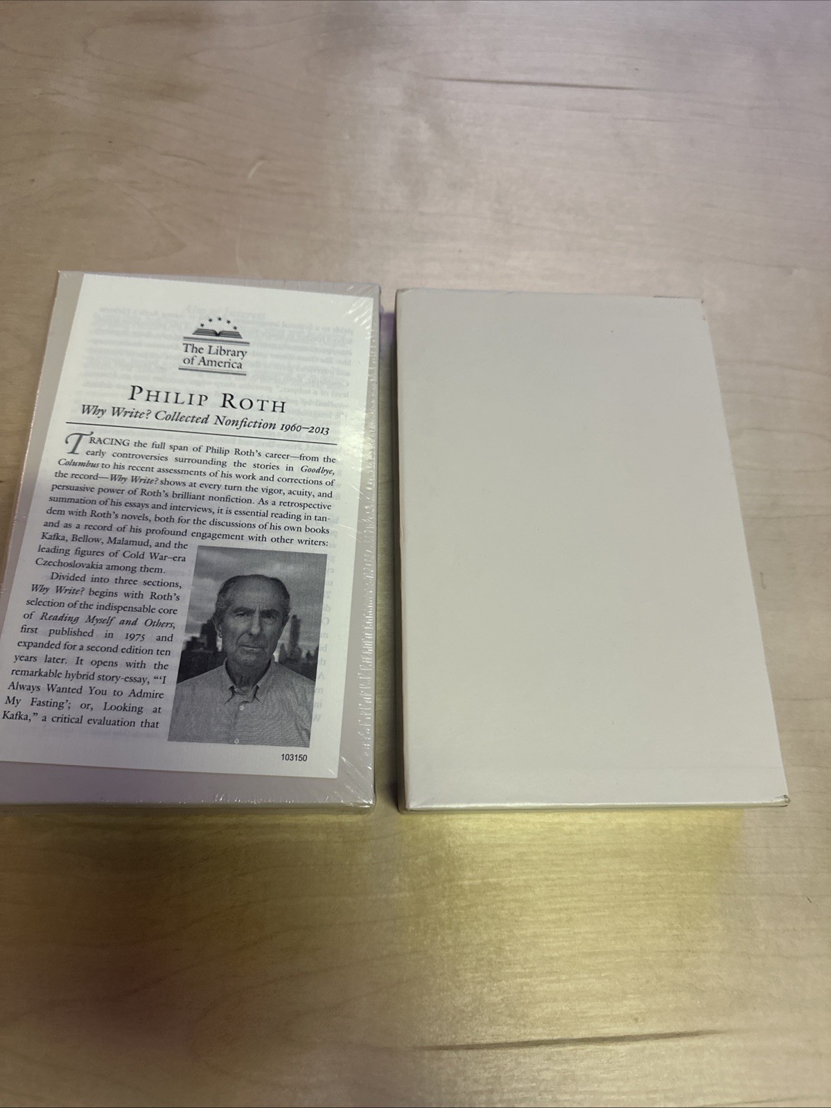 Philip Roth Library of America 2 Books Novels Collected Nonfiction 1960 – 2003