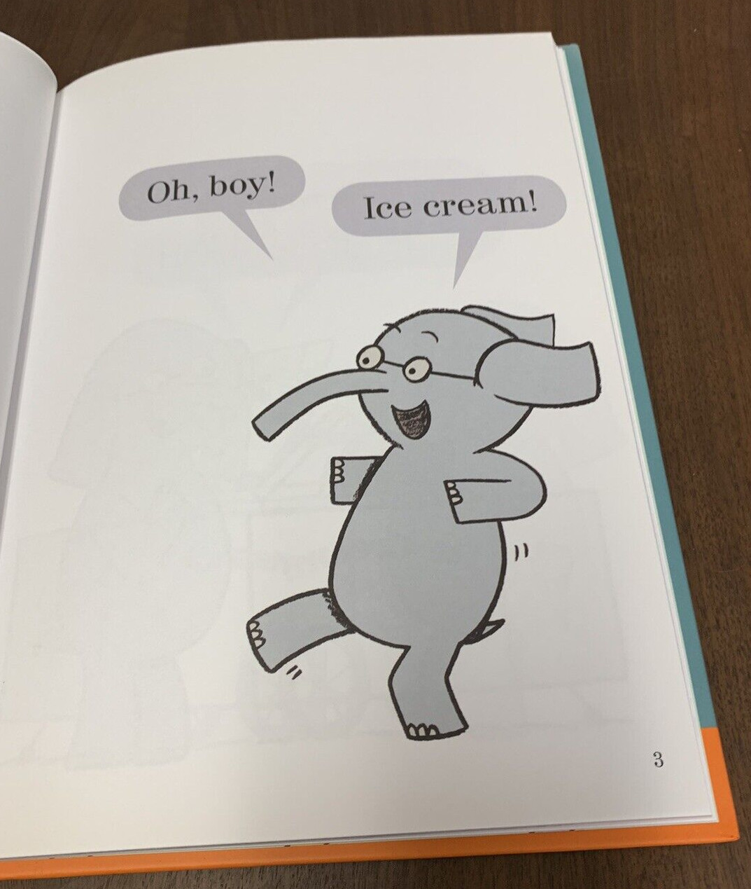 Elephant & Piggie Book Should I Share My Ice Cream? Mo Willems Signed w/ Sketch!