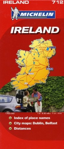 Michelin Map Ireland 712 (Maps/Country (Michelin))