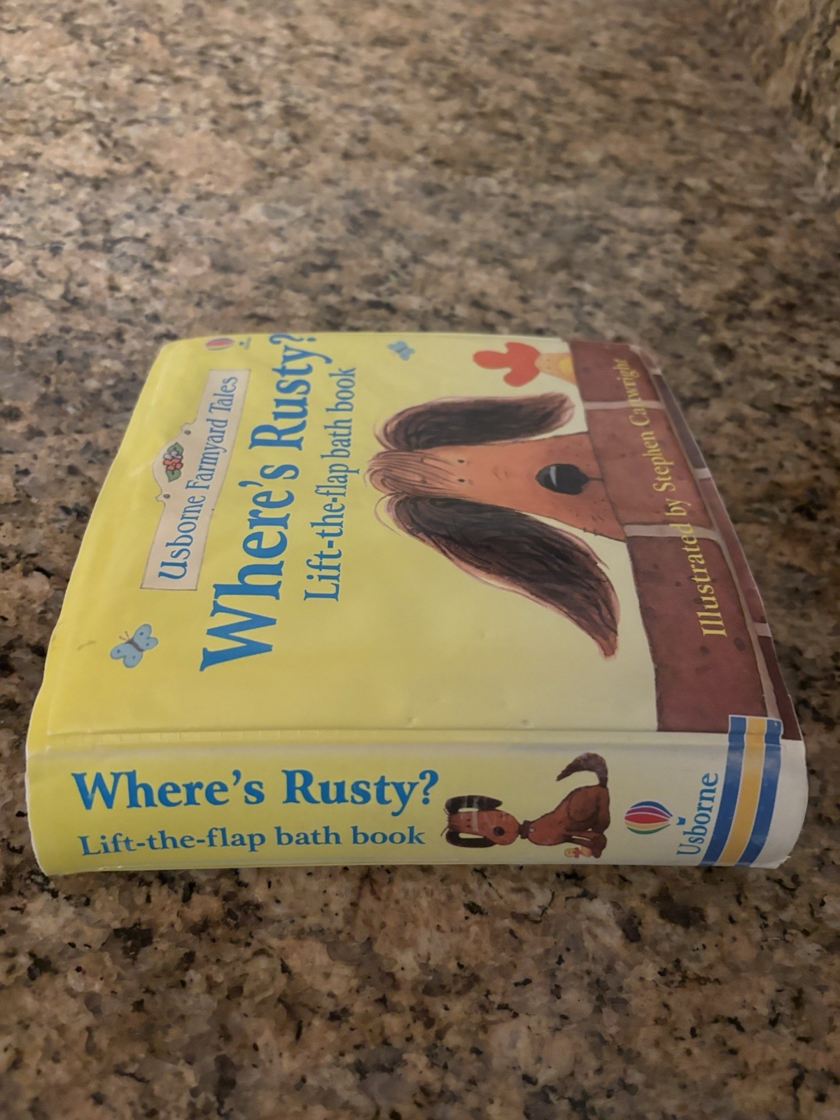Where&rsquo;s Rusty Bath Book (Farmyard Tales Bath Books) RARE FIND!