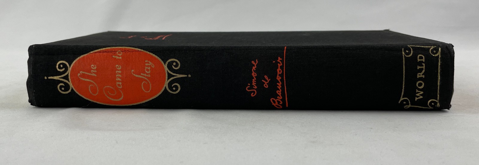 She Came to Stay, Simone de Beauvoir, 1954, 1st Edition Thus, HCDJ