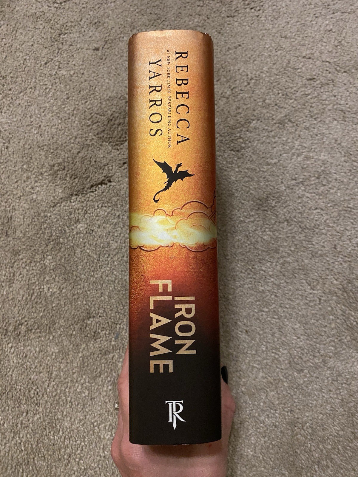 Iron Flame by Rebecca Yarros Hardcover Fantasy The Empyrean Ser.