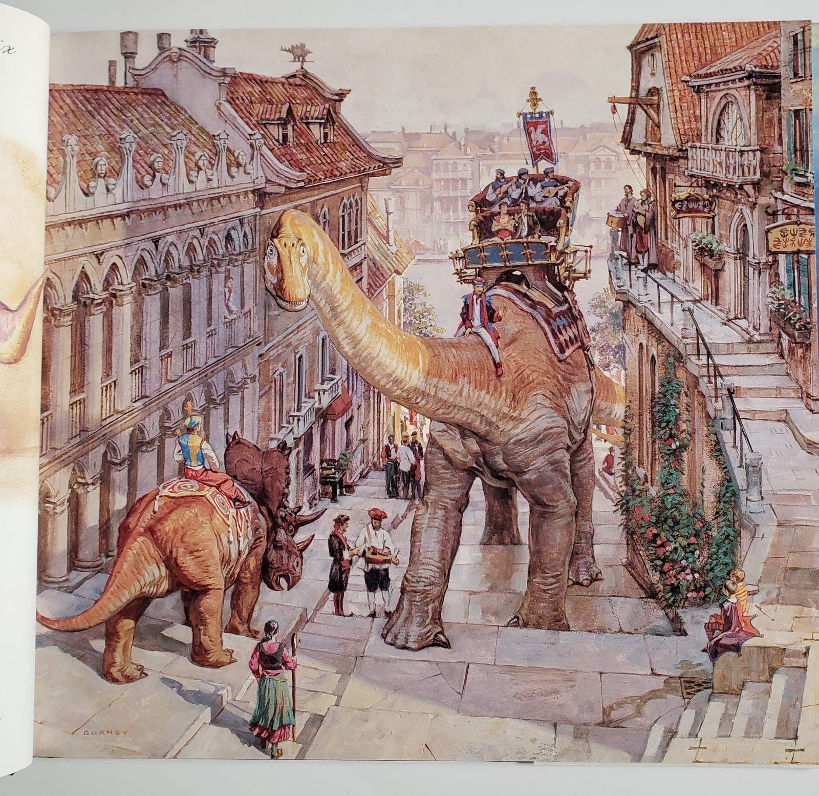 Dinosaurs « Dinotopia – The WORLD BENEATH » by James Gurney. New HC w/DJ 1st Ed.