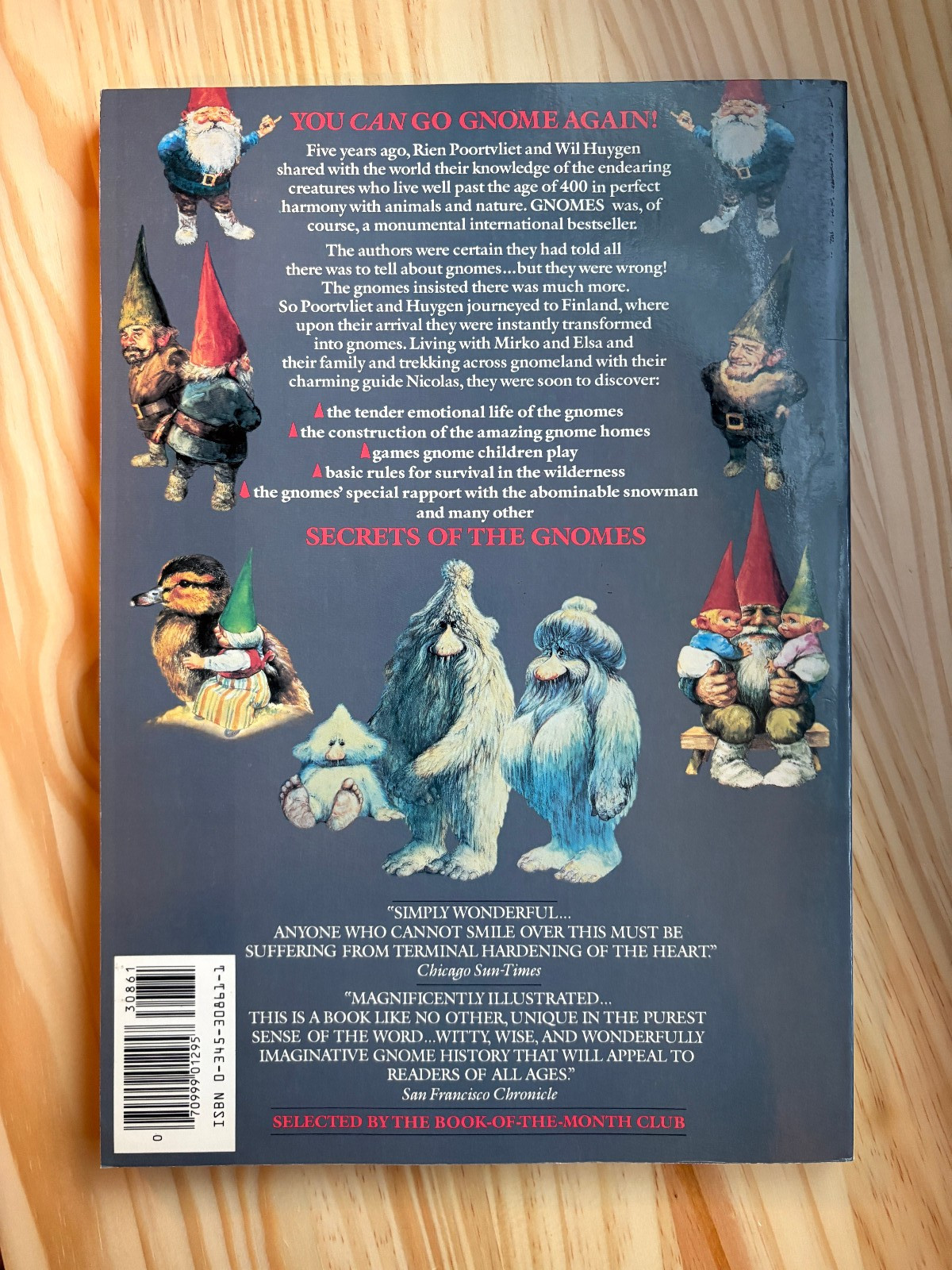 Secrets of the Gnomes by Rien Poortvliet and Wil Huygen (1984, Trade Paperback)