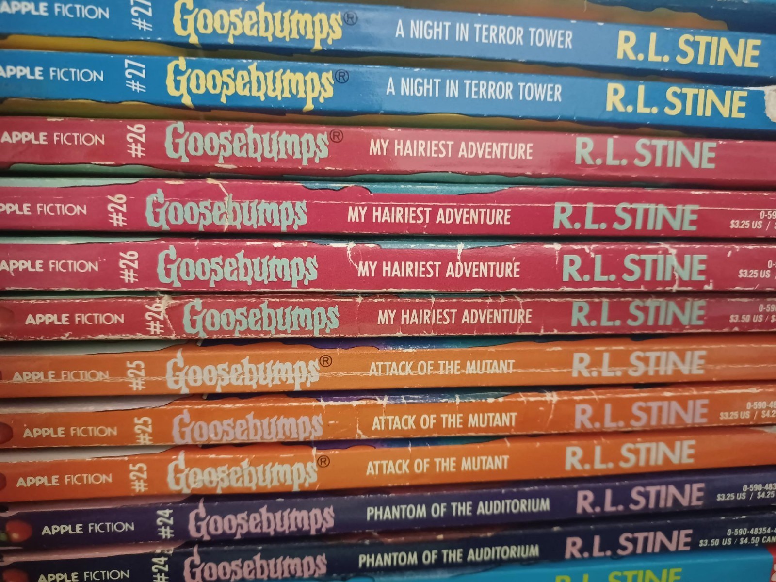 Goosebumps Books Pick & Choose Your Favorites, Kids Vintage Horror by RL Stine