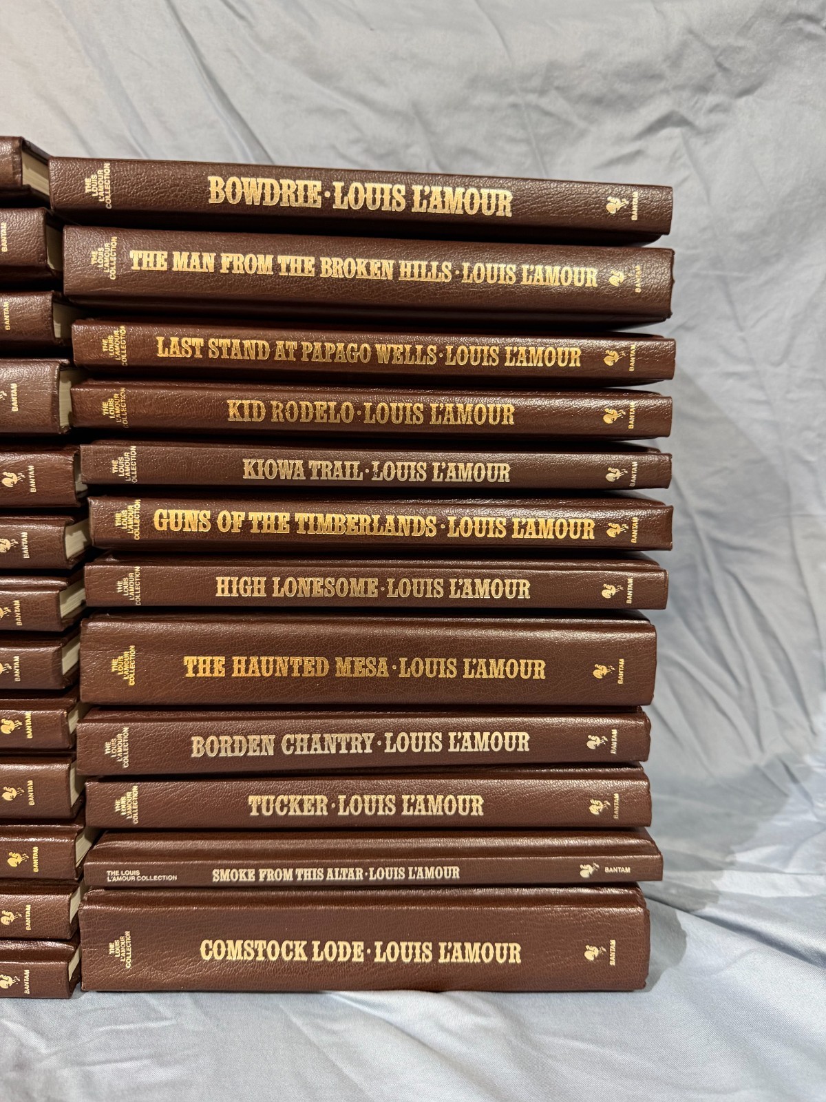 Louis L&rsquo;Amour Leather Books Western (Choose Your Title)