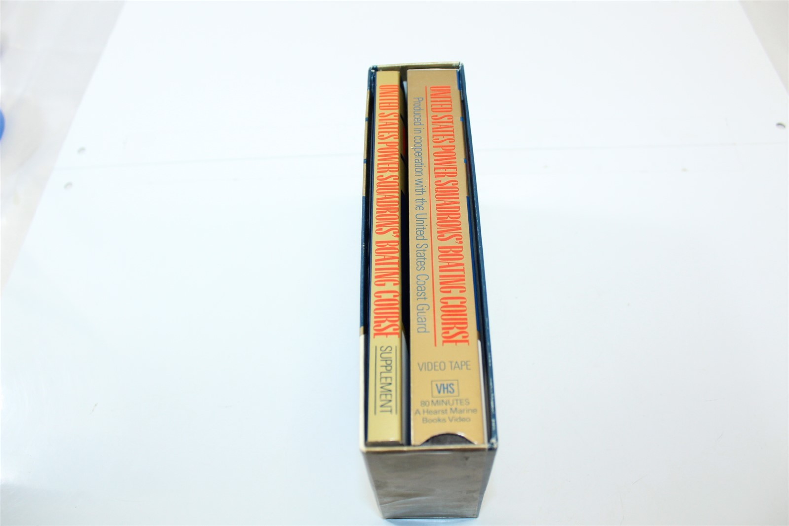 Vintage 1989 United States Power Squadron&rsquo;s Boating Course VHS & Paperback Book