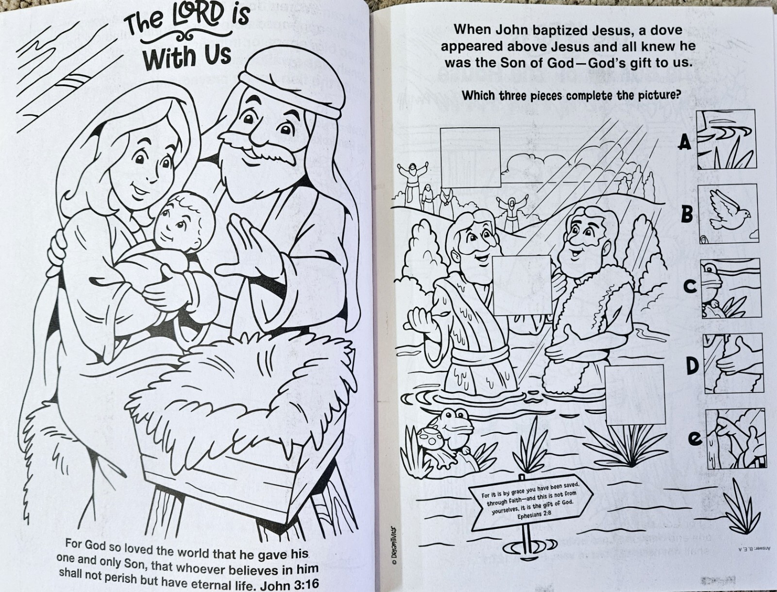 Bible Fun Colortivity Activity & Coloring Books Set of 4 – Over 250 pages!