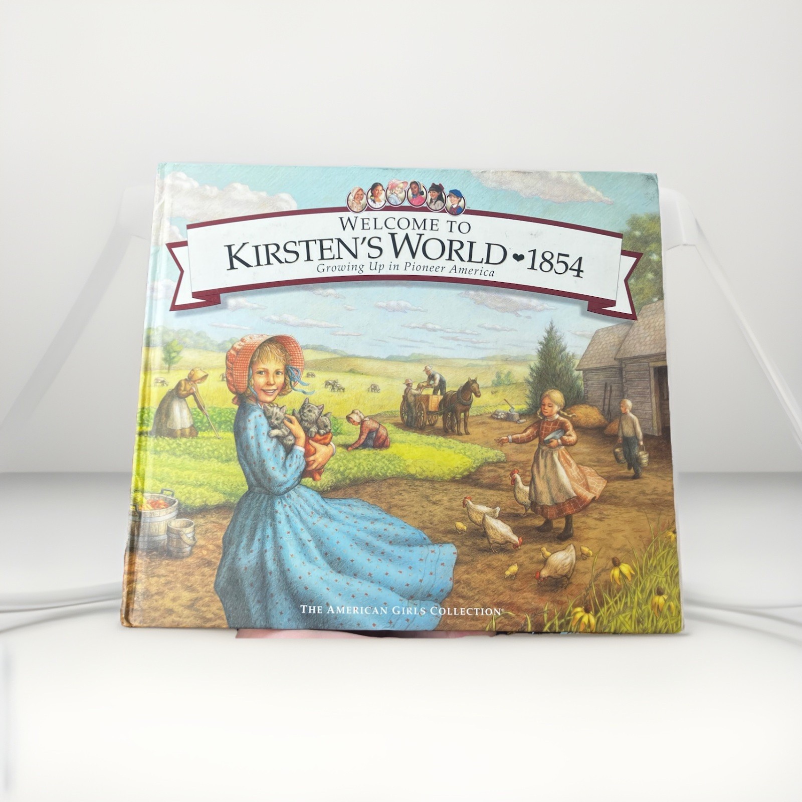 NEW American Girl Welcome to Kirsten&rsquo;s World 1854 Hardcover Illustrated Ages 8+
