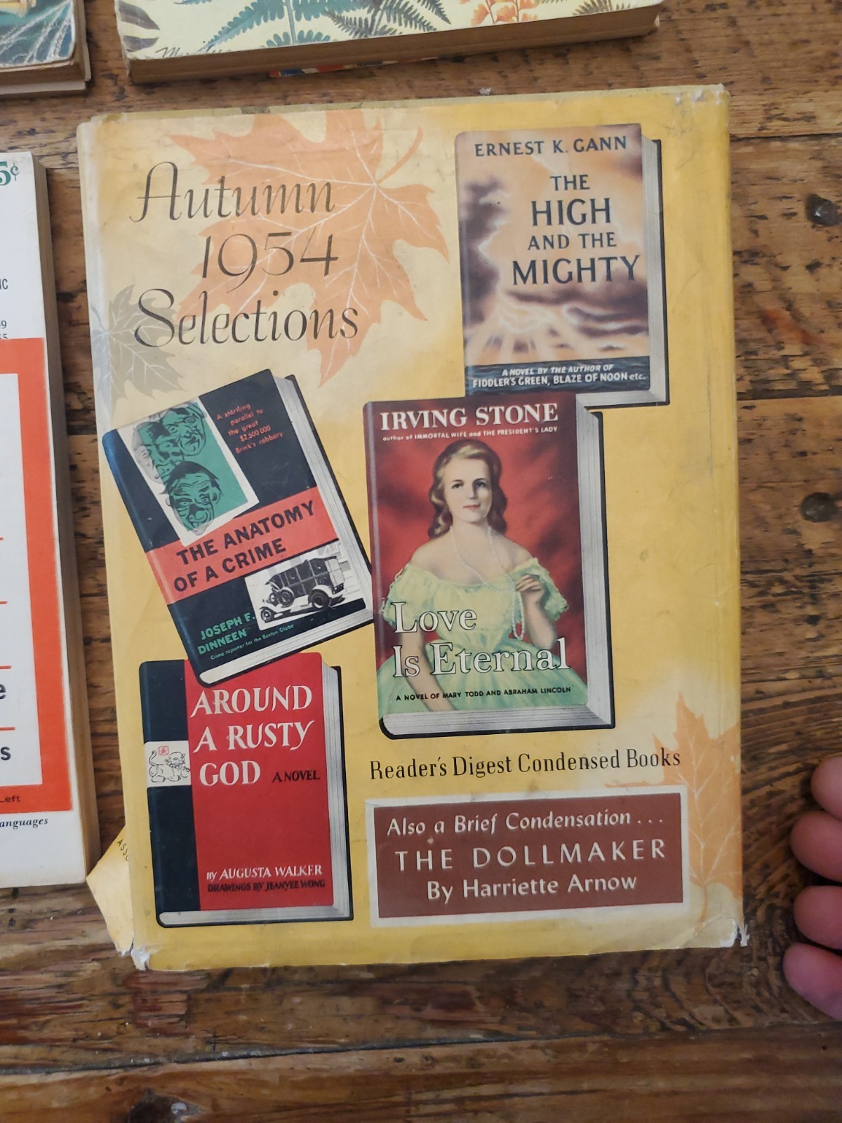 Lot Of 6 &rsquo;54 &rsquo;60 &rsquo;61 &rsquo;65 Reader’s DIGEST Vintage History Short Stories 1954 Book