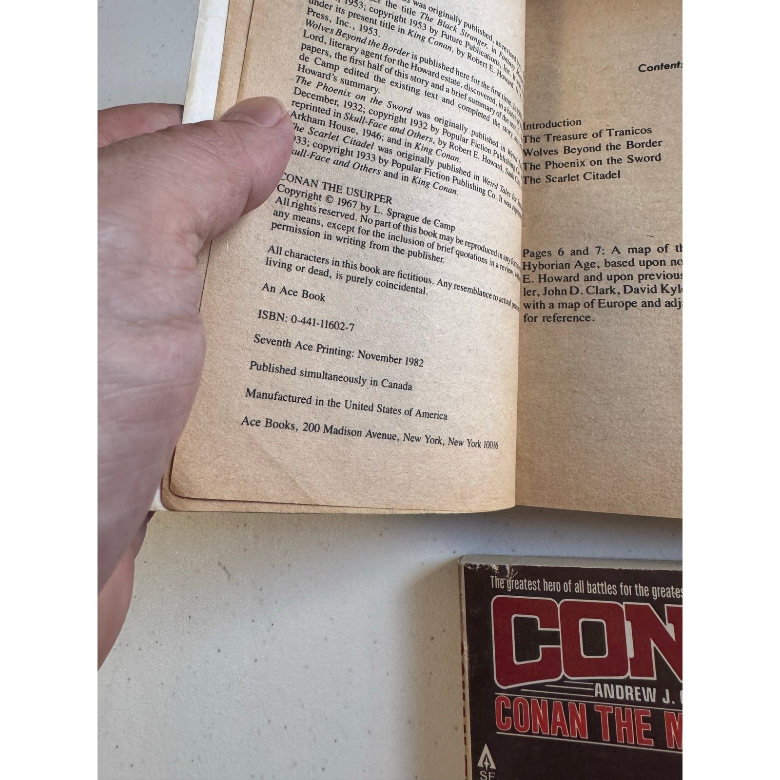 Conan the Barbarian Book lot of 4 Robert E Howard + List in Description