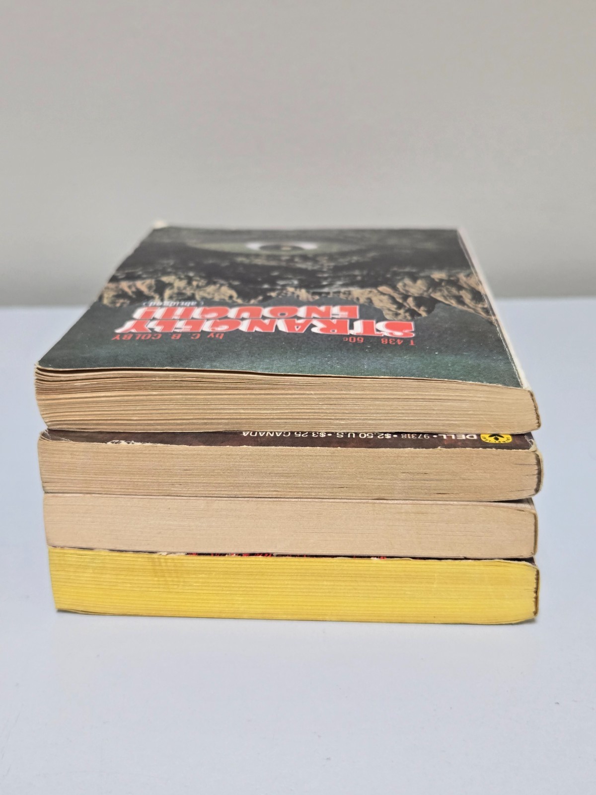 Vintage Teen Paperback Lot (4) Strange Enough! T 438 and others (1970&rsquo;s & 80&rsquo;s)