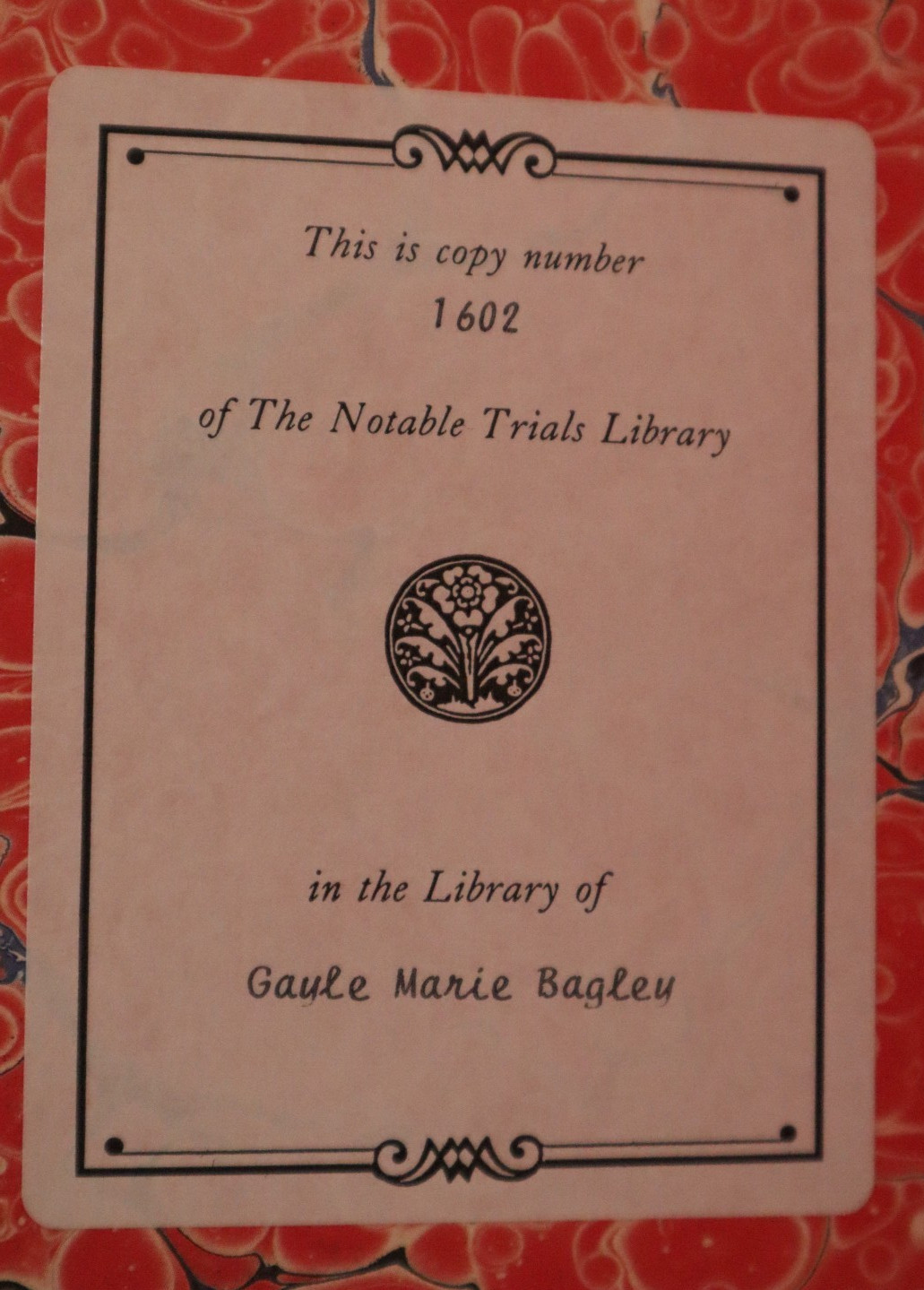 The Trial Of Hawley Harvey Crippen The Notable Trials Library hardcover 1991