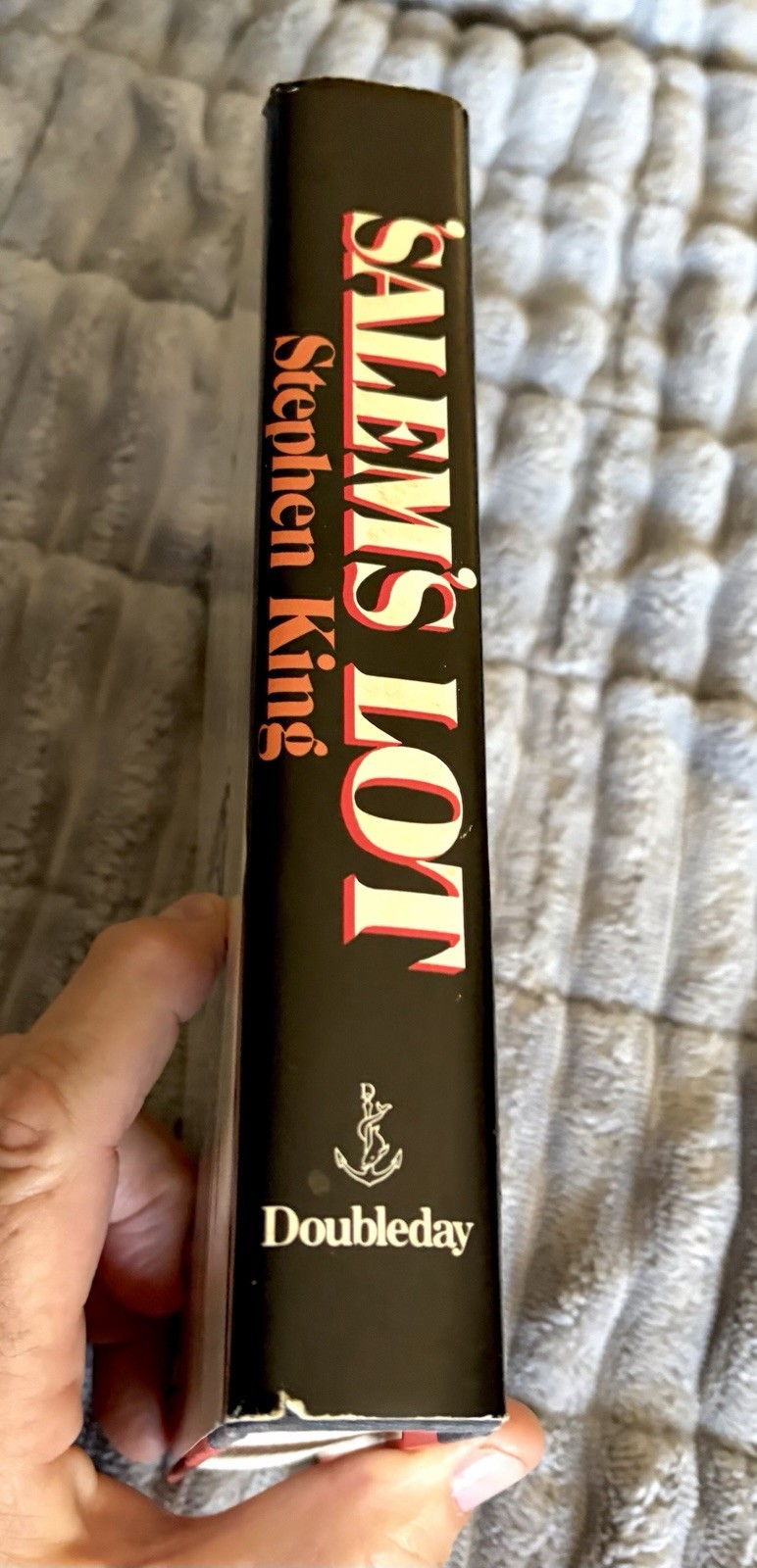 SALEM&rsquo;S LOT Stephen King Doubleday 1975 DJ/HC Full Size Book Club Edition Beauty