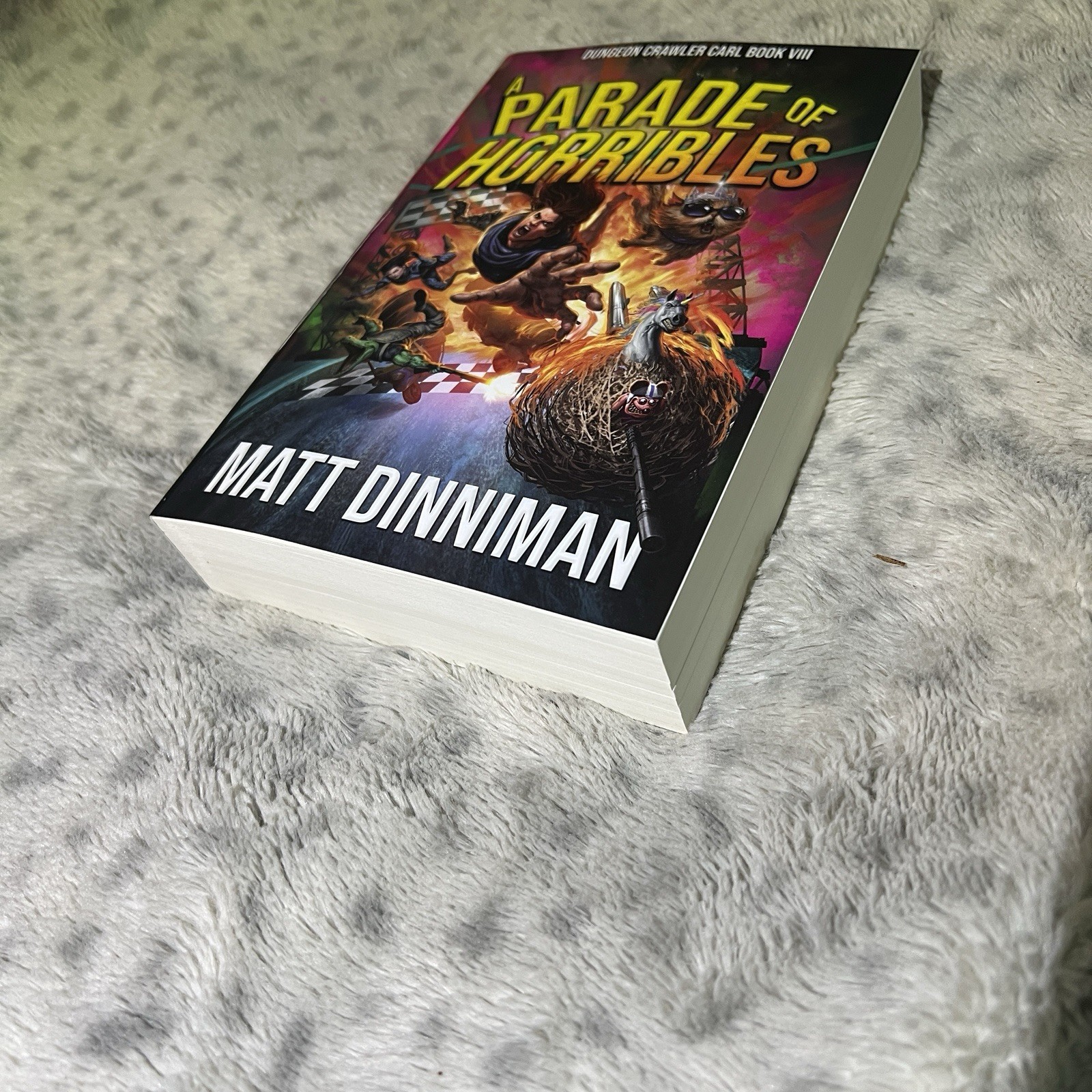 A Parade Of Horribles Matt Dinniman POD Trade Paperback Dungeon Crawler Carl 8