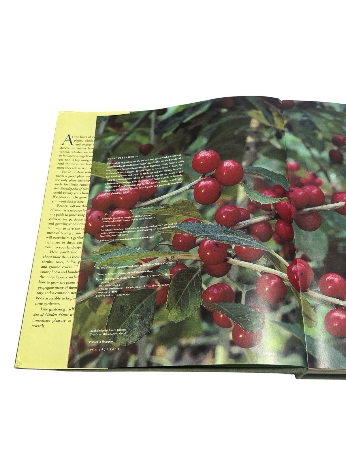 Taylor&rsquo;s Encyclopedia of Garden Plants (Taylor&rsquo;s Guides) by Frances Tenenbaum