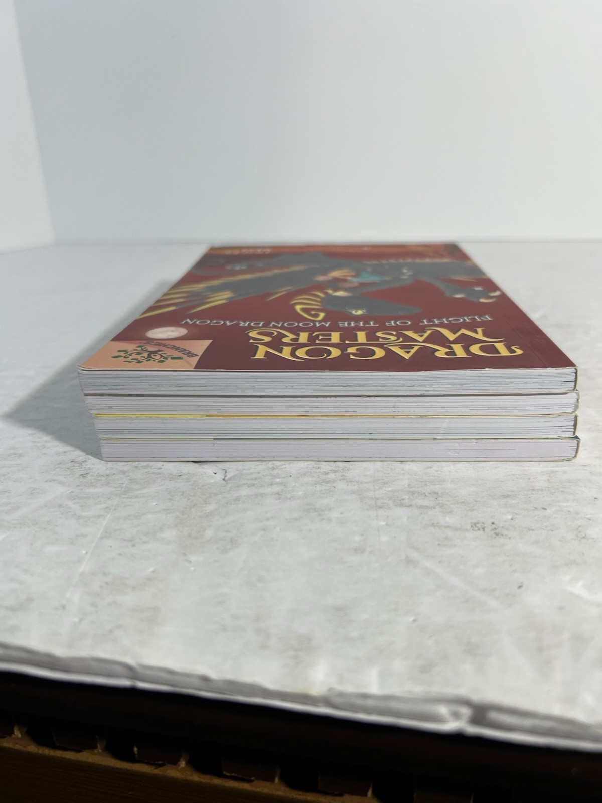 LOT OF 4 BRANCHES BOOKS DRAGON MASTERS 1-3 & 6 Tracy West Paperback