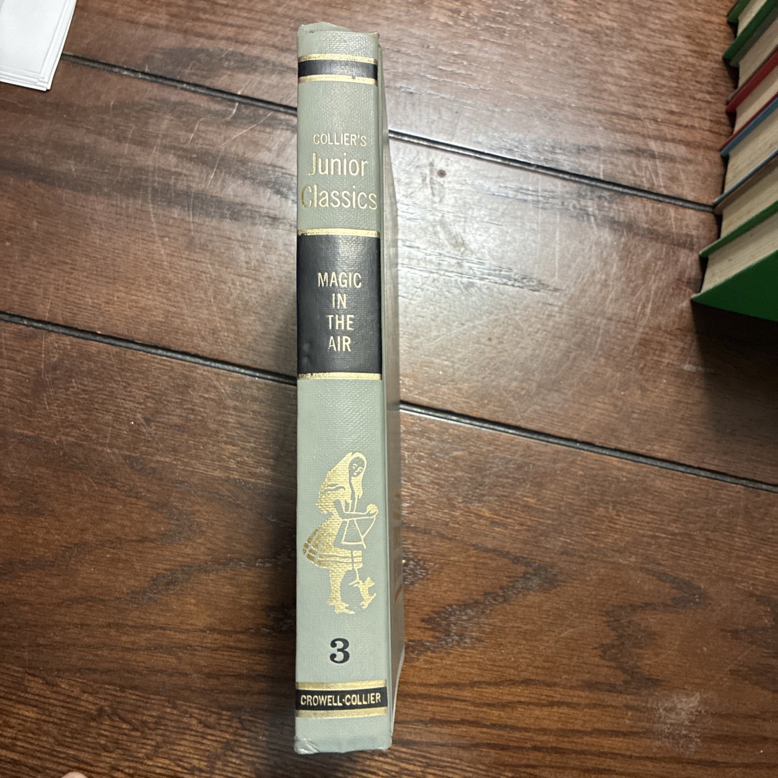 B- COLLIER&rsquo;S JUNIOR CLASSICS…VOLUME 3…YOUNG FOLKS SHELF OF BOOKS