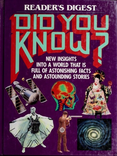 Did You Know? by Editors of Reader&rsquo;s Digest, Good Book