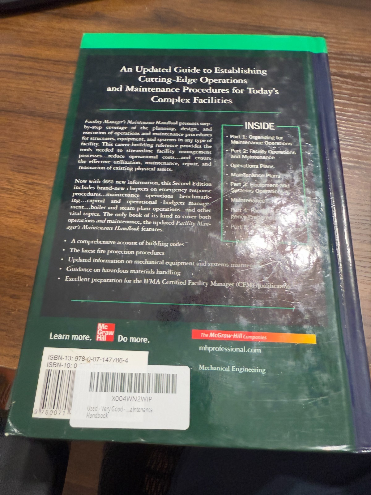 Facility Manager&rsquo;s Maintenance Handbook second edition Bernard T. Lewis