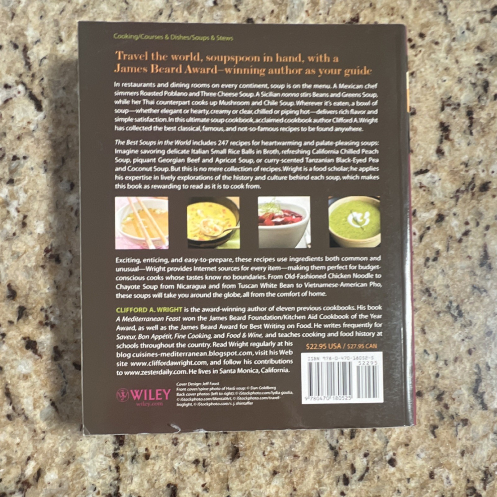 The Best Soups in the World by Clifford A. Wright Paperback Wiley Cookbook