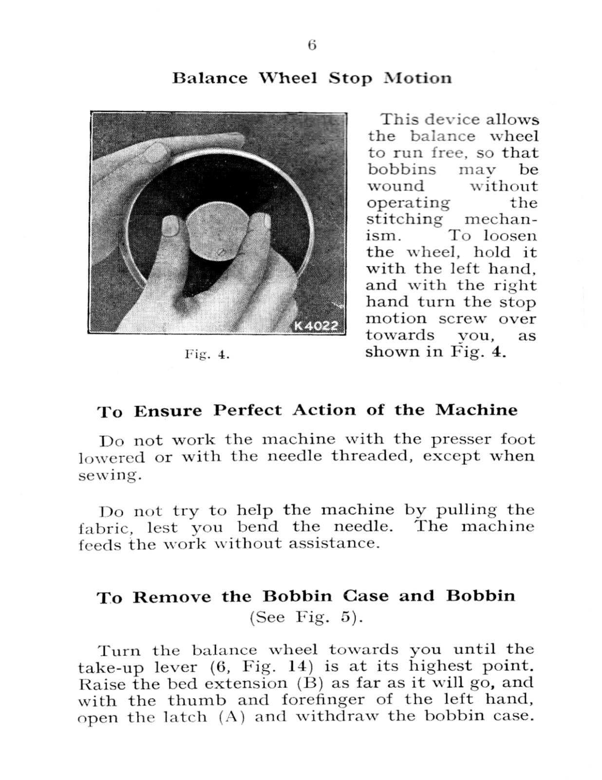 Singer Portable Sewing Machine 221K Instruction Manual « 1951 » (55 Page)