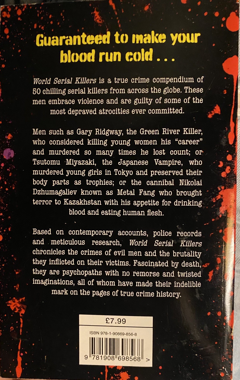 World Serial Killers By Nigel Cawthorne