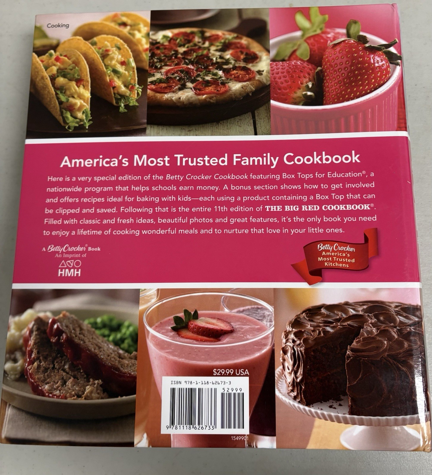 Betty Crocker Cookbook 11th Edition Hardcover binder edition NEW